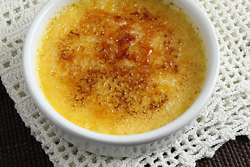 Image showing Creme brulee