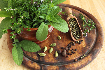 Image showing Herbs and spices