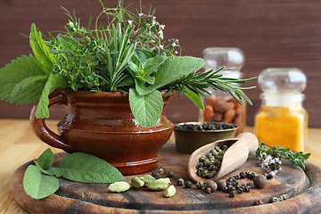 Image showing Herbs and spices