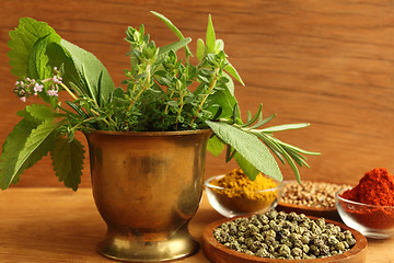 Image showing Herbs and spices