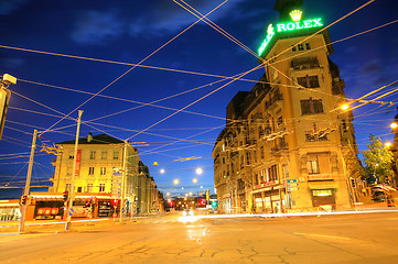 Image showing City landscape of Lausanne - cities in the west of Switzerland i