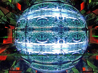 Image showing Abstract globe box 4