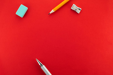 Image showing Assortment of stationery