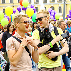 Image showing Helsinki Pride gay parade