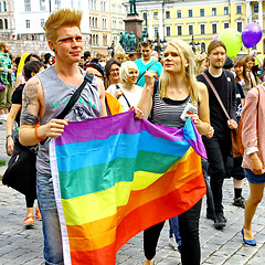 Image showing Helsinki Pride gay parade