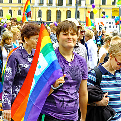 Image showing Helsinki Pride gay parade