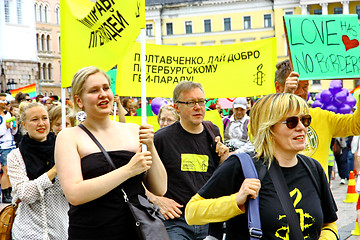 Image showing Helsinki Pride gay parade