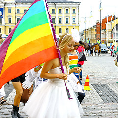 Image showing Helsinki Pride gay parade