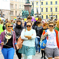 Image showing Helsinki Pride gay parade