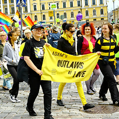 Image showing Helsinki Pride gay parade