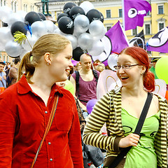 Image showing Helsinki Pride gay parade