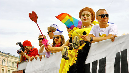 Image showing Helsinki Pride gay parade