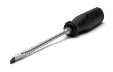 Image showing Black Handled Screwdriver