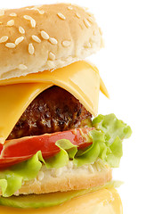 Image showing Tasty Cheeseburger