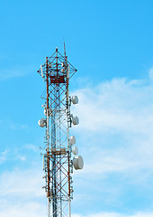 Image showing communication tower 