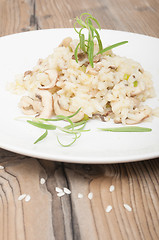 Image showing Risotto With Mushrooms 