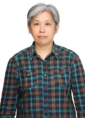 Image showing mature asian woman