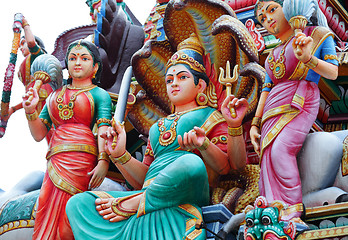 Image showing hinduism statues