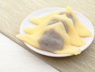 Image showing Traditional Japanese dessert
