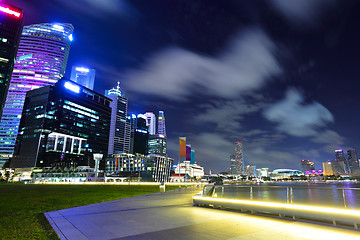 Image showing cityscape of Singapore