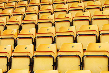 Image showing stadium seat