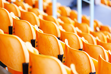 Image showing stadium seat