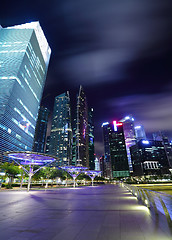 Image showing Singapore at night