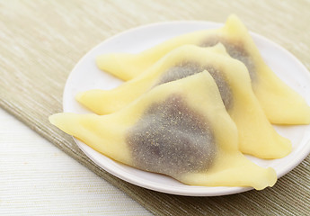 Image showing Traditional Japanese dessert