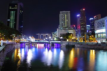 Image showing cityscape of Singapore