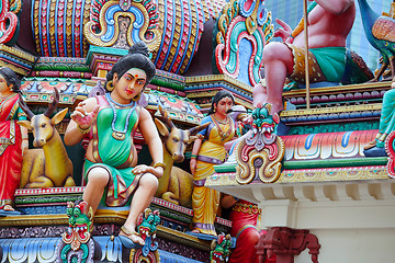 Image showing hinduism statues