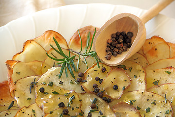 Image showing Rosemary Potato Chips