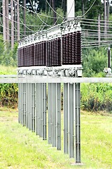 Image showing Transformator station