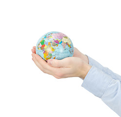 Image showing  globe on white