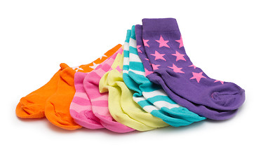 Image showing  striped socks