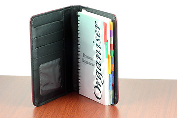 Image showing personal organizer book