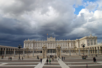 Image showing Madrid royal palace