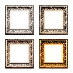 Image showing old antique frame set