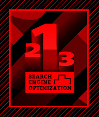 Image showing Search engine optimization vector