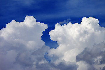 Image showing Blue sky and clouds