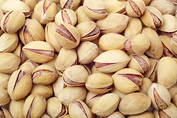 Image showing Pistachio nuts in shells