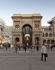 Image showing Galleria Vittorio Emanuele II in Milan