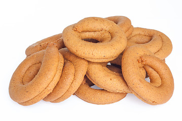 Image showing Moustokouloura Greek biscuits