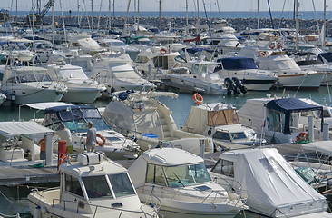 Image showing harbor scenery