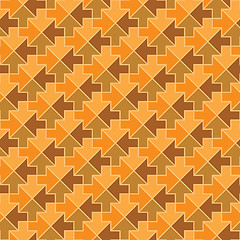 Image showing Seamless pattern - arrows