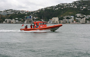 Image showing Coastguard boat