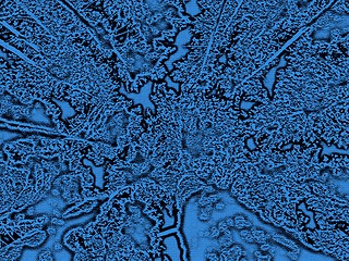 Image showing Blue abstract background