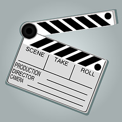 Image showing Movie Clapper Board