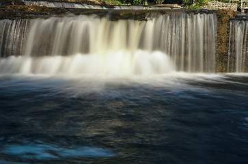 Image showing Sauble Falls in South Bruce Peninsula, Ontario, Canada