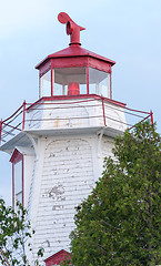 Image showing Big Tube Lighthouse in Tobermory In Bruce Peninsula, Ontario, Ca