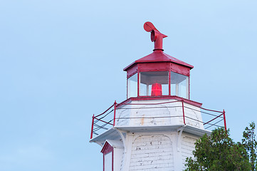 Image showing Big Tube Lighthouse in Tobermory In Bruce Peninsula, Ontario, Ca